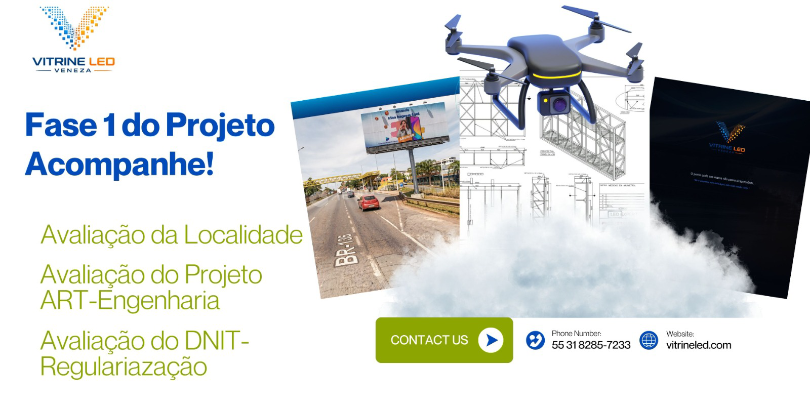 Fase 1 do projeto Vitrine LED